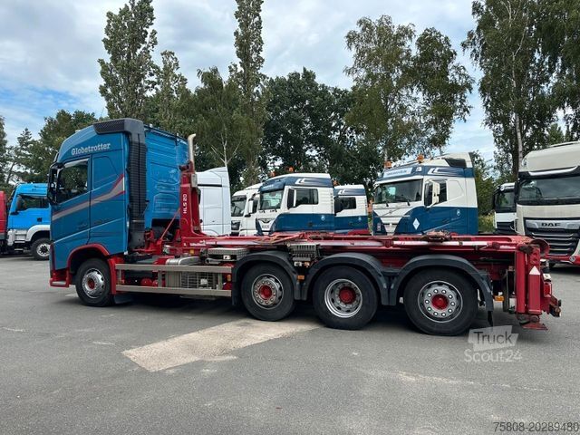 Ruloninė konteinerinė savivartis VOLVO FH460 Silosteller/Abroller M-Tech HLS20 2Lenk