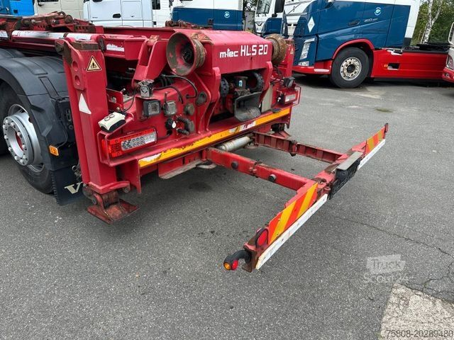 Ruloninė konteinerinė savivartis VOLVO FH460 Silosteller/Abroller M-Tech HLS20 2Lenk