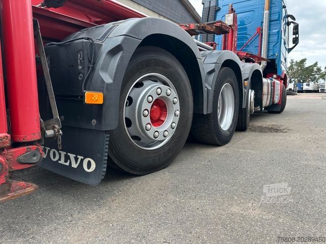 Ruloninė konteinerinė savivartis VOLVO FH460 Silosteller/Abroller M-Tech HLS20 2Lenk