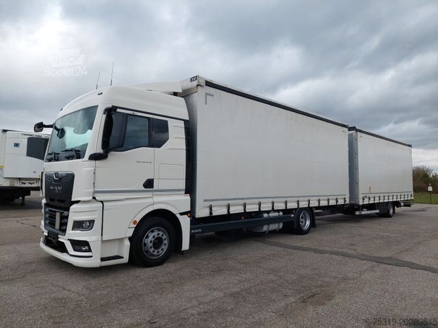 Tovornjak jumbo MAN TGX 18.470 LL + Gniotpol G-4080 120 m3 Durchbar