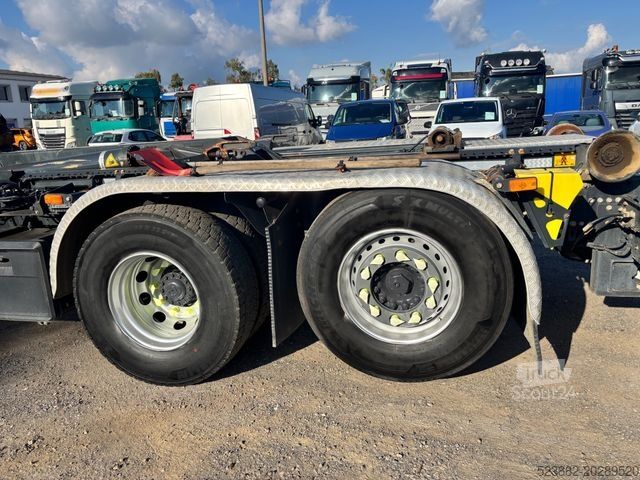 Tovornjak s kavljem za kontejnerje IVECO X-Way AT280XY/PS 6x2*Retarder*Meiller RS2170*FUN