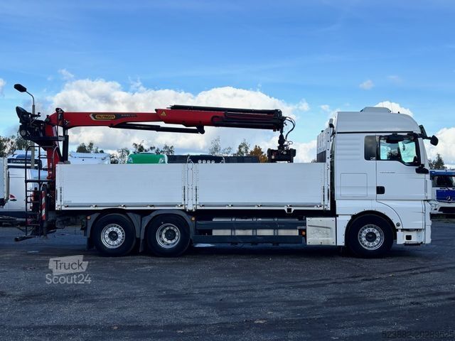 Jeřáb na nákladním automobilu MAN TGX26.500 6x2*LIFT-LENK*Palfinger PK20.501L*Ret.