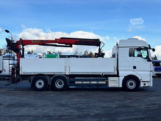 Valník MAN TGX26.500 6x2*LIFT-LENK*Palfinger PK20.501L*Ret.
