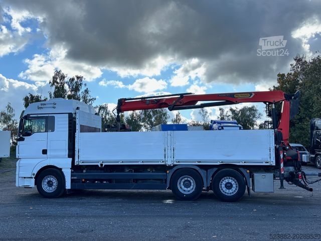 Valník MAN TGX26.500 6x2*LIFT-LENK*Palfinger PK20.501L*Ret.