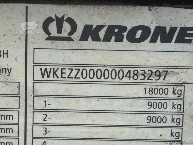 Anhänger-Wechselfahrgestell KRONE ZZ W / MULTIWECHSLER