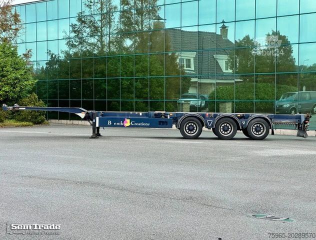 Ladskifteanhænger Burg BPO 15-27 CCXHX BPW AXLES DISC BRAKES 40 FT