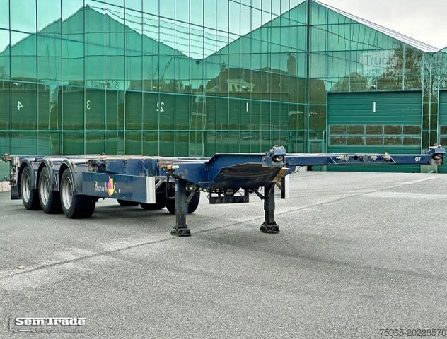 Ladskifteanhænger Burg BPO 15-27 CCXHX BPW AXLES DISC BRAKES 40 FT