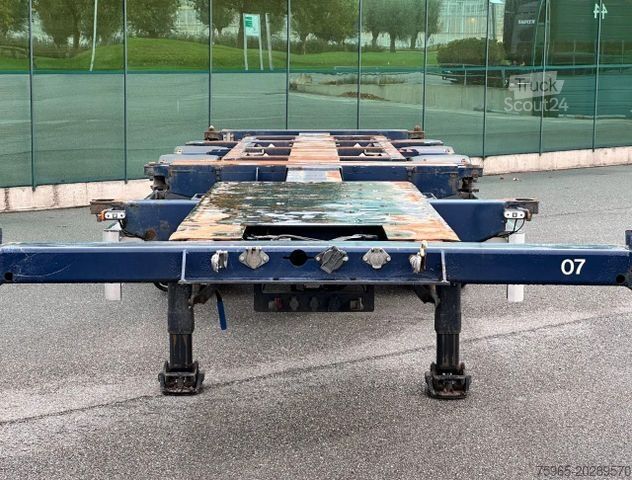 Ladskifteanhænger Burg BPO 15-27 CCXHX BPW AXLES DISC BRAKES 40 FT