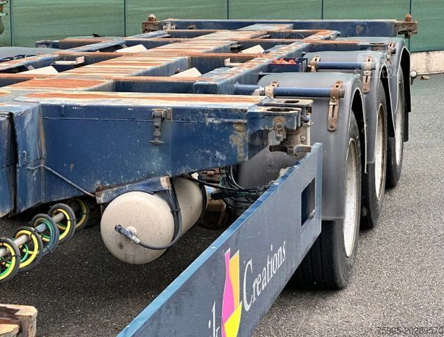 Ladskifteanhænger Burg BPO 15-27 CCXHX BPW AXLES DISC BRAKES 40 FT