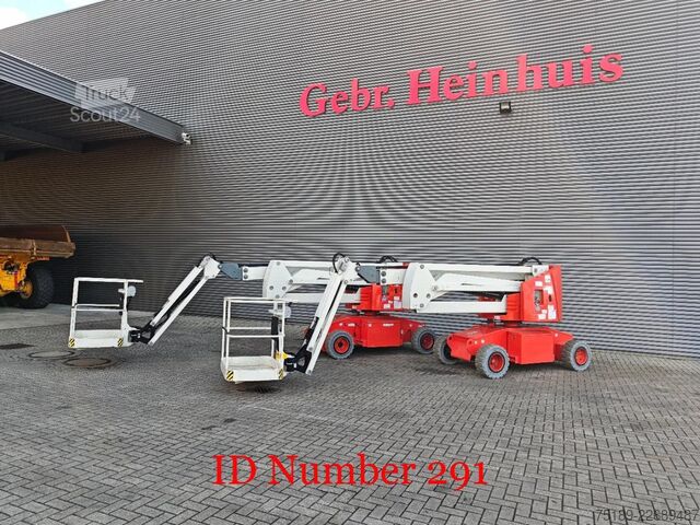 Scharnierende telescopische hoogwerker Haulotte HA 15 IP 2 Pieces!