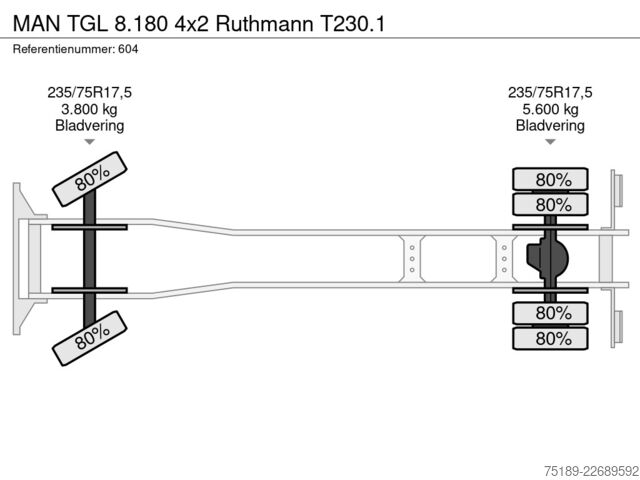  MAN TGL 8.180 4x2 Ruthmann T230.1