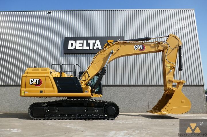 Lánctalpas kotrógép Caterpillar 352
