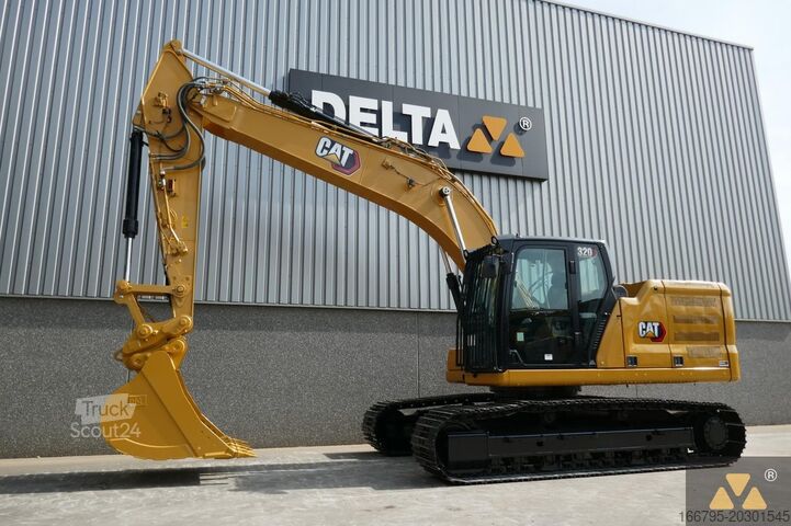 Lánctalpas kotrógép Caterpillar 320