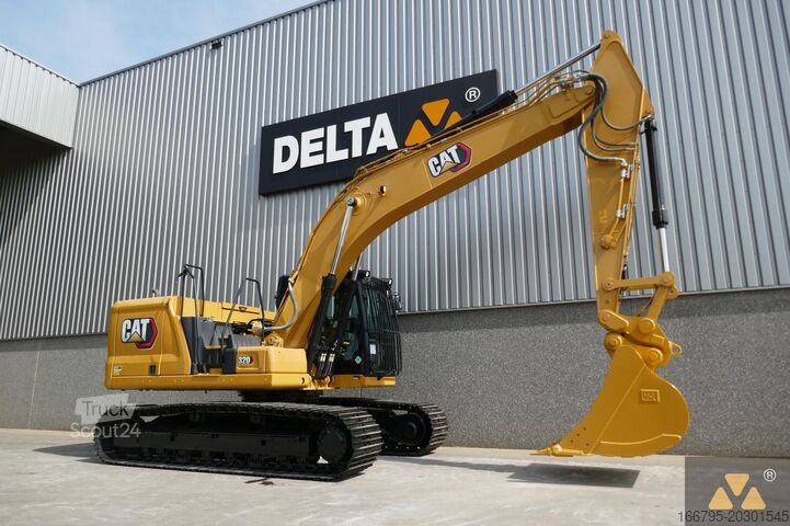 Lánctalpas kotrógép Caterpillar 320