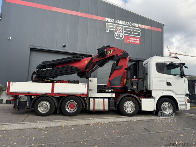Автокран SCANIA R 490 LB 8x3 | Palfinger PK 165.002 TEC G | Jib PJ 240