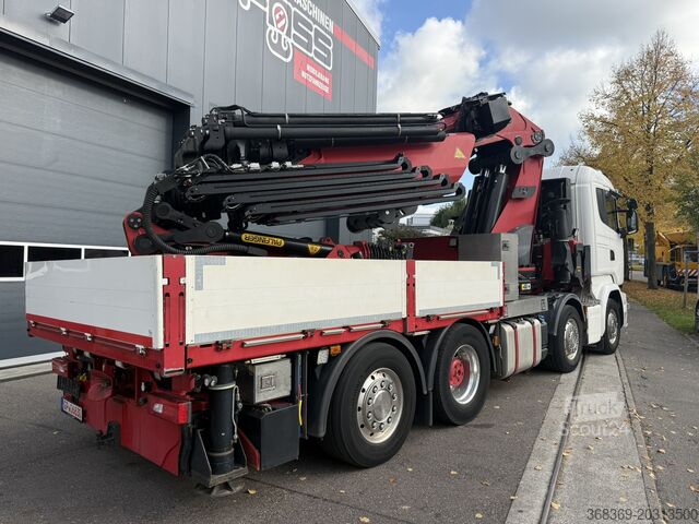 Kuormausnosturi SCANIA R 490 LB 8x2x6 | Palfinger PK 165.002 TEC G | Jib PJ 240 E DPS-C
