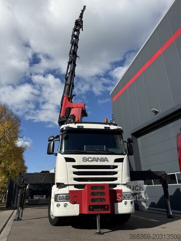 Kuormausnosturi SCANIA R 490 LB 8x2x6 | Palfinger PK 165.002 TEC G | Jib PJ 240 E DPS-C