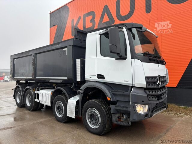 Savivartis Mercedes-Benz Arocs 4151 8x4 BORDMATIC / FULL STEEL / DRUM BR...