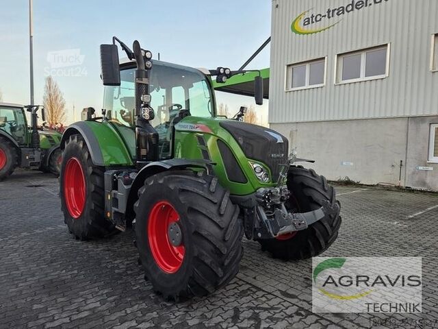 Трактор Fendt 724 VARIO S4 Profi Plus