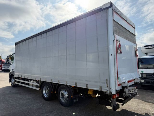 Tovorno vozilo s ravno platformo in ponjavo MERCEDES-BENZ ANTOS 2536 L Pritsche/Plane 8,50 m*SCHIEBEPLANE