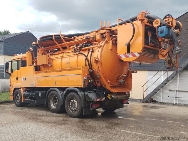 Vákuumtartályos teherautó MAN TGS 26.400 BL 6x2/4 Wiedemann Kombi Spüler