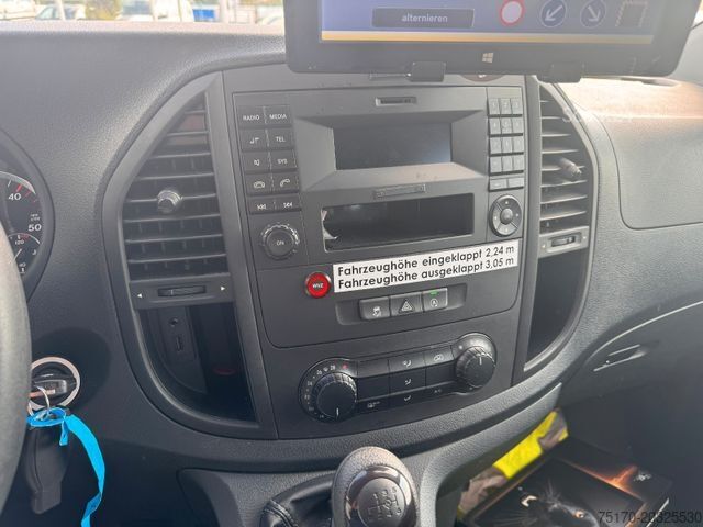 Ploščati dostavnik MERCEDES-BENZ Vito 114 CDI Tourer Begleitfahrzeug BF3+ / WVZ