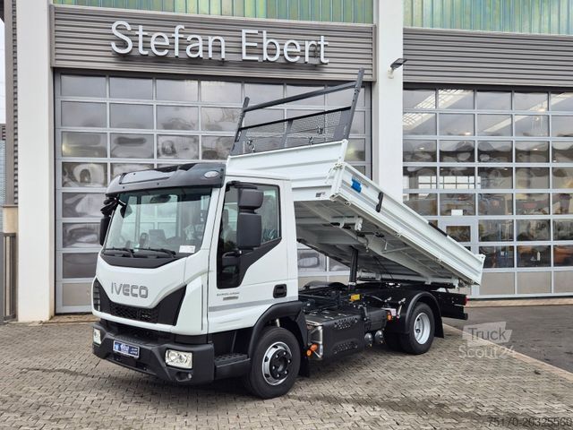 Tre-sidet tipbil IVECO Eurocargo ML80E21 Meiller Kipper 2x AHK 3 Sitze