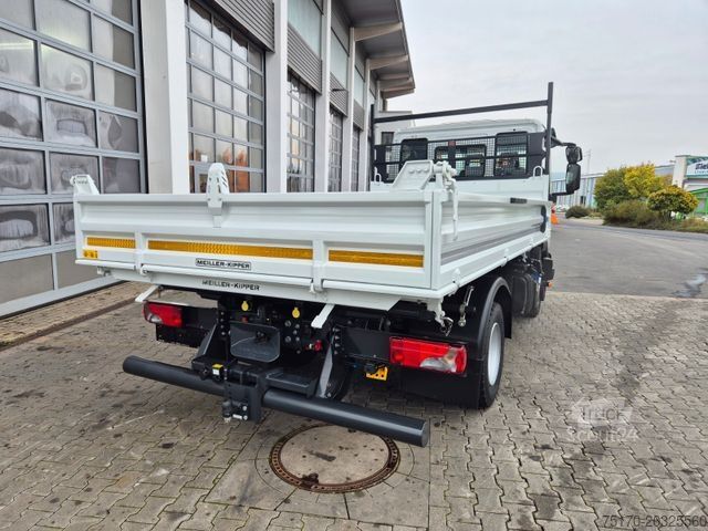 Tresidig tipplastbil IVECO Eurocargo ML80E21 Meiller Kipper 2x AHK 3 Sitze