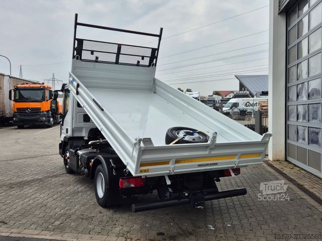 Trīspusējs kravas pašizgāzējs IVECO Eurocargo ML80E21 Meiller Kipper 2x AHK 3 Sitze