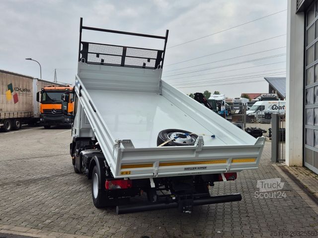 Trīspusējs kravas pašizgāzējs IVECO Eurocargo ML80E21 Meiller Kipper 2x AHK 3 Sitze