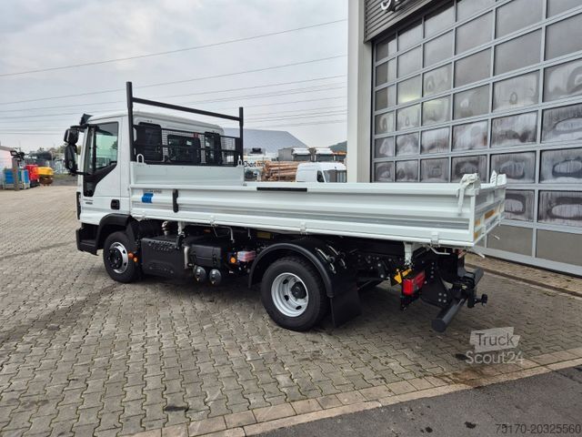 Trīspusējs kravas pašizgāzējs IVECO Eurocargo ML80E21 Meiller Kipper 2x AHK 3 Sitze