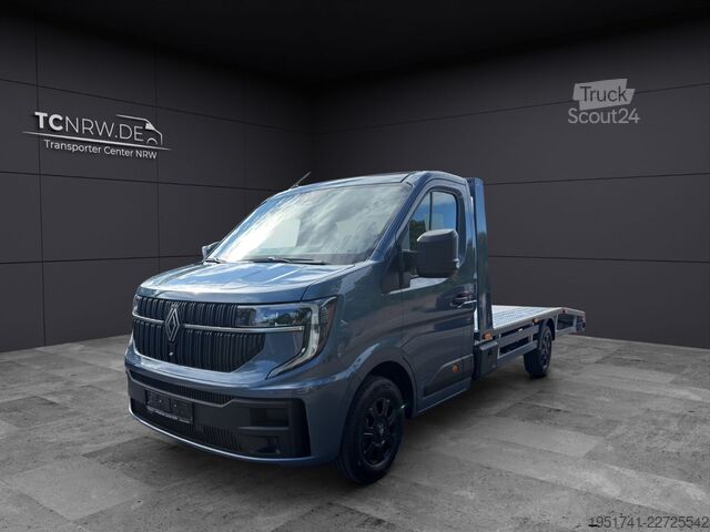 Araba taşıyıcı panelvan RENAULT Master Abschleppwagen Automatik AHK 3,5
