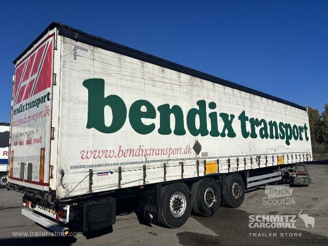 Atvira puspriekabė su tentu Schmitz Cargobull Semitrailer Curtainsider Standard