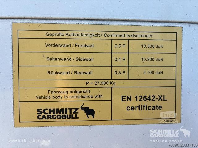Naczepa otwarta z plandeką Schmitz Cargobull Semitrailer Curtainsider Standard
