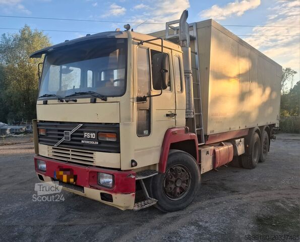 Kraan op vrachtwagen gemonteerd Volvo fs 10 benne basculante Fs10