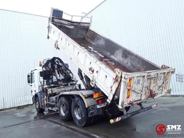 Tippbil med kran Mercedes Actros 2641 Atlas 135.2A2