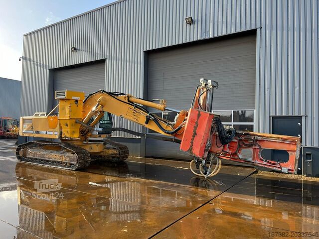Boormachine Liebherr R922 HDSL Wimmer Drill