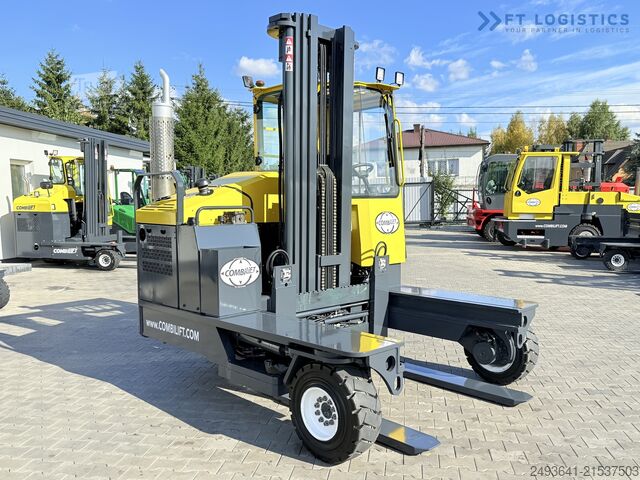 Keturs kryptimis krautuvas Combilift C5000XL GAS TRIPLEX 6000 EXTENDABLE FORK