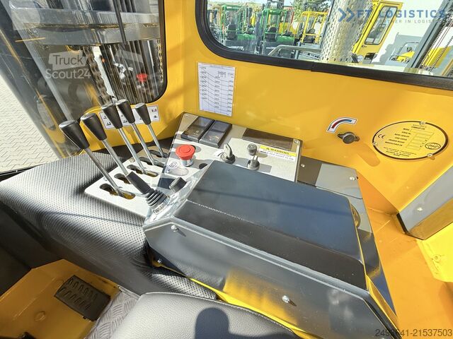 Keturs kryptimis krautuvas Combilift C5000XL GAS TRIPLEX 6000 EXTENDABLE FORK