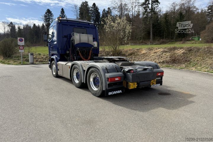 Tracteur routier standard Scania R730 LA6x4HNB Kipphydraulik / Swiss-Vehicle