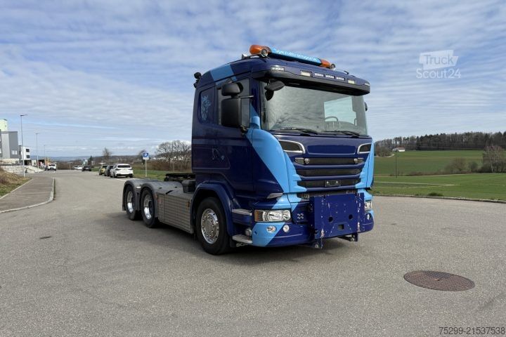Tracteur routier standard Scania R730 LA6x4HNB Kipphydraulik / Swiss-Vehicle