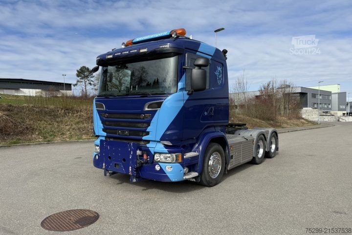Tracteur routier standard Scania R730 LA6x4HNB Kipphydraulik / Swiss-Vehicle