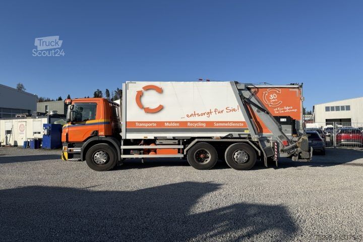 Camion à ordures Scania P320 LB 6x2*4 Palfinger PC 3800 / Swiss-Vehicle