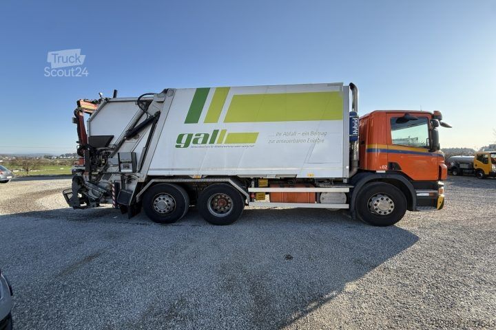 Camion à ordures Scania P320 LB 6x2*4 Palfinger PC 3800 / Swiss-Vehicle