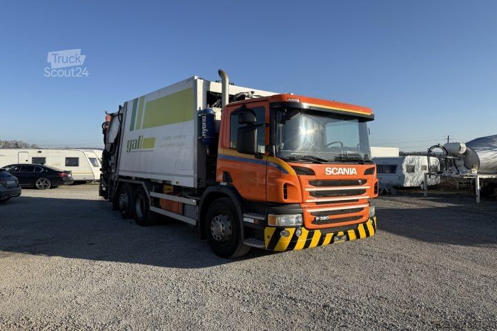 Camion à ordures Scania P320 LB 6x2*4 Palfinger PC 3800 / Swiss-Vehicle