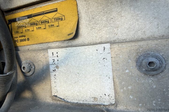 Camion à ordures Scania P320 LB 6x2*4 Palfinger PC 3800 / Swiss-Vehicle