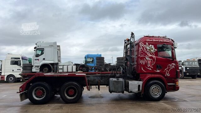 Alváz vezetőfülkével Scania 164 - 580 (MANUAL GEARBOX / LAMES / STEEL SUSPE...