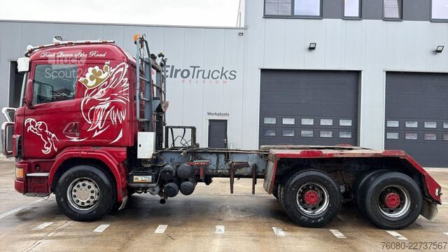 Alváz vezetőfülkével Scania 164 - 580 (MANUAL GEARBOX / LAMES / STEEL SUSPE...