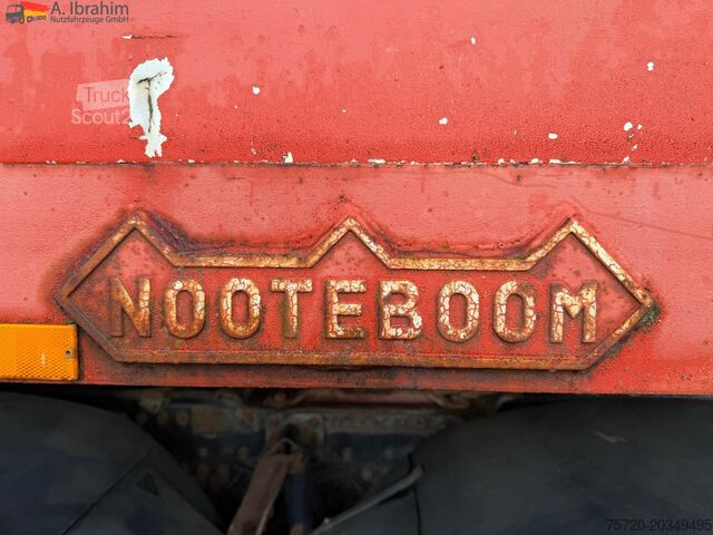 Low loader semitrailer Nooteboom OSD-48-03 V/L ausziehbar | 1 x Lenkachse | Rampen