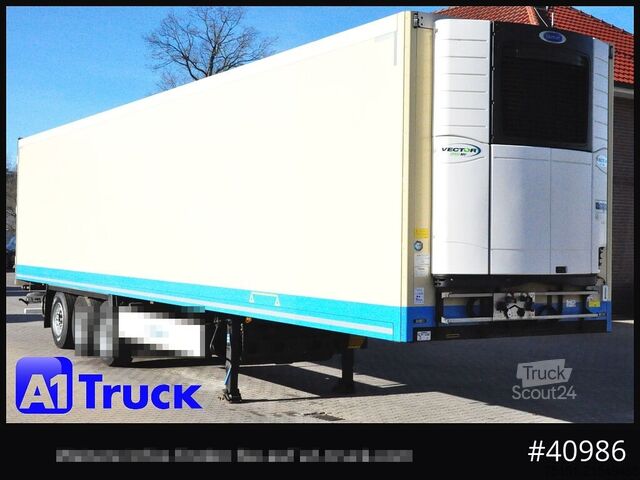 Reefer semitrailer KRONE SDR 27 Carrier 1950 Mt., Lift, Multitemp.